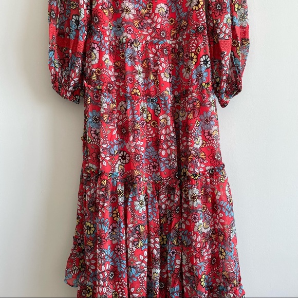 Free People Cassis Printed Chiffon Dress - Picture 10 of 10